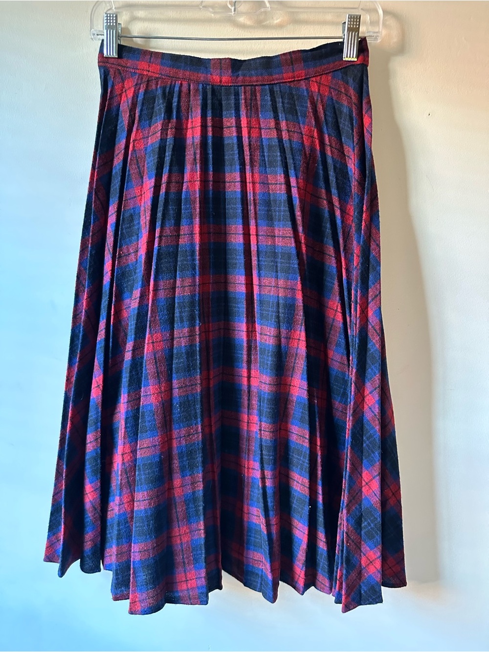Vintage Tartan Plaid Skirt Union Made